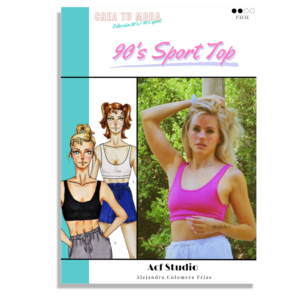 CREA TU MODA: 90’s Sport Top