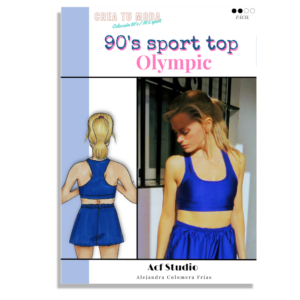 CREA TU MODA: 90’s sport top Olympic